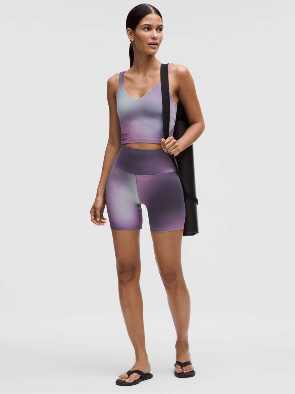Lululemon Align No Line High Rise Short 4” Limited Purple Haze NWT Size 4 - Picture 4 of 5